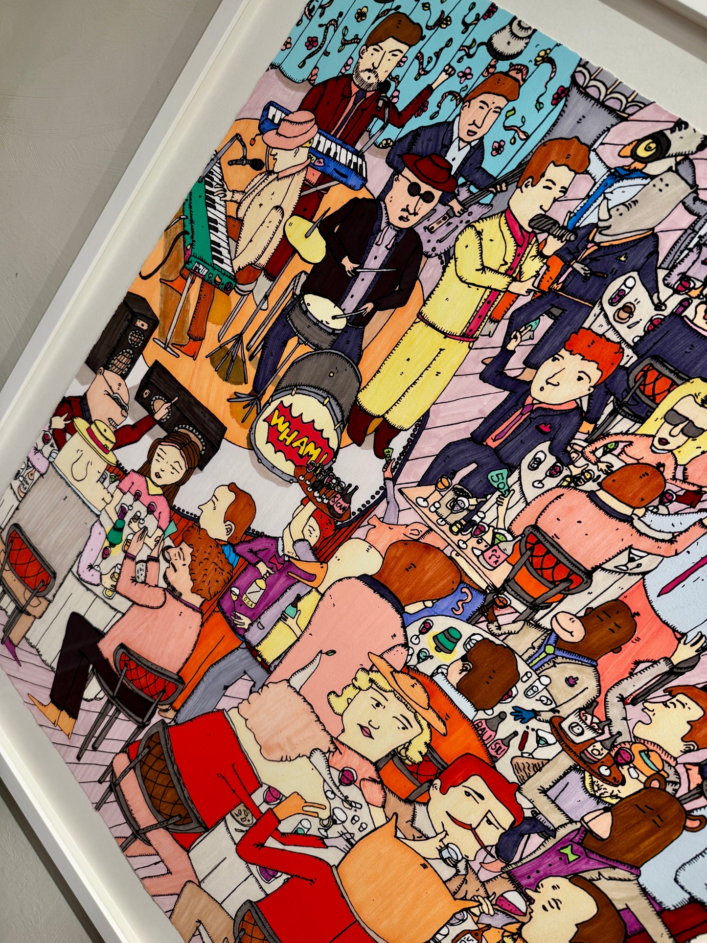 Acopulco Branch, håndkolorert 1/1, innrammet