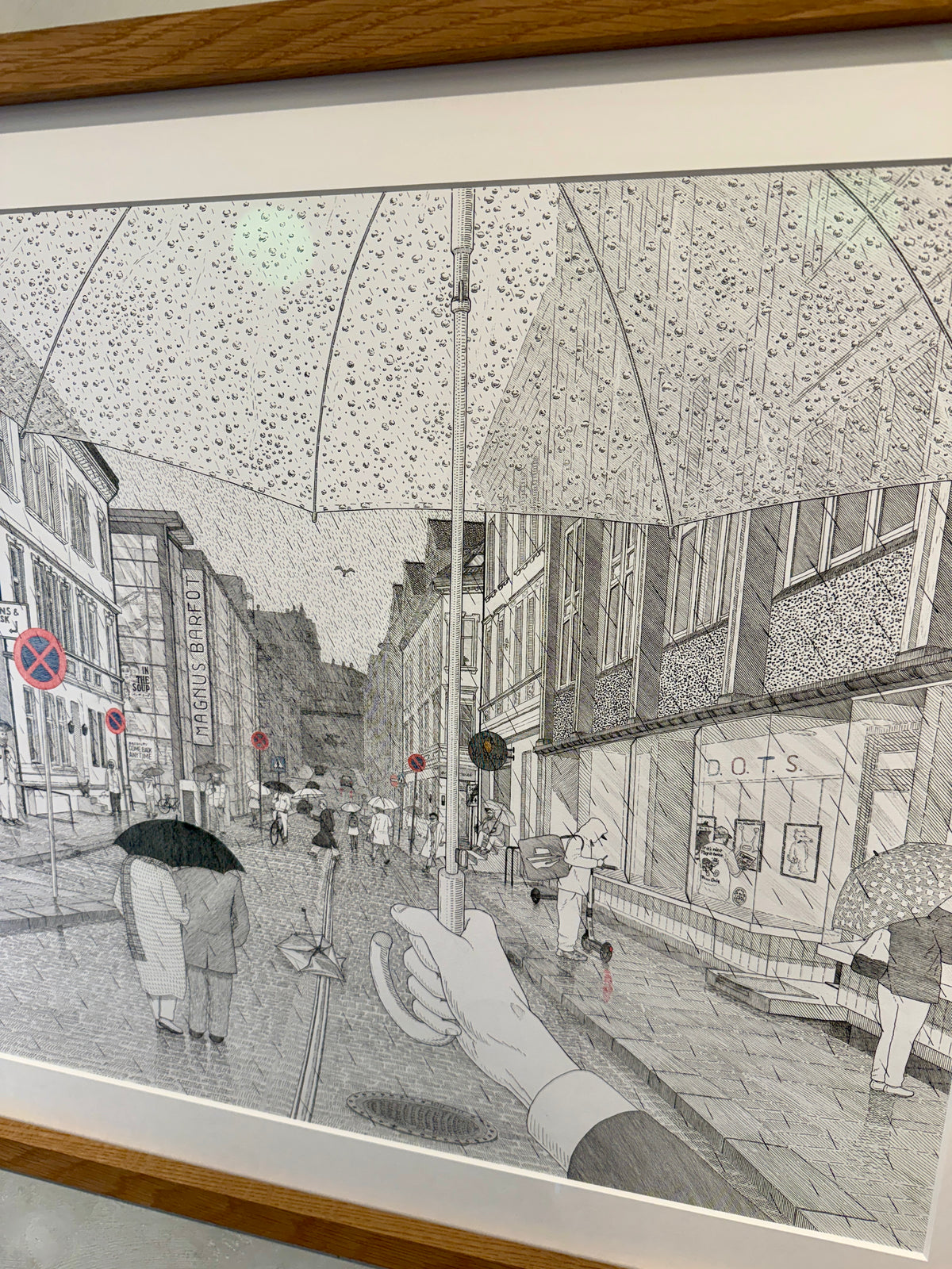 Lokal byge, original tegning