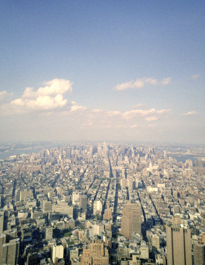 NYC, from World Trade Center 9/11, 2000