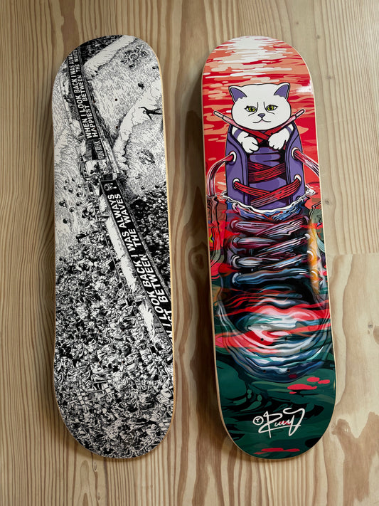 Skateboard, «The Cat’maran»